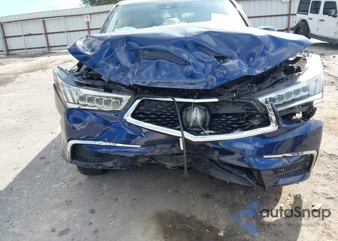 2017 Acura Mdx Technology Package z USA, uszkodzony, nr VIN 5J8YD4H52HL006960